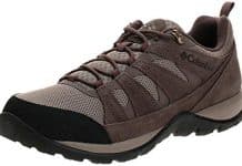 columbia mens redmond v2 hiking shoe pebbledark adobe 12