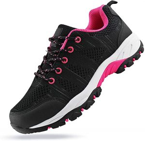 Jabasic Women's Breathable Knit Sports Running Shoes