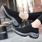 SlowMan Women Walking Shoes Sock | Slip-on Sneakers To Buy