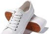 AOMAIS Womens Leather Sneakers