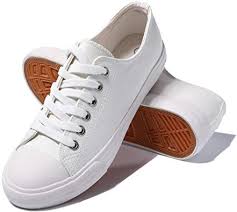 AOMAIS Womens Leather Sneakers