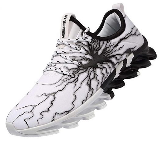 MUOU Mens Road Running Shoes