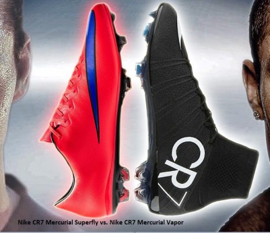 Nike CR7 Mercurial Superfly vs. Nike CR7 Mercurial Vapor