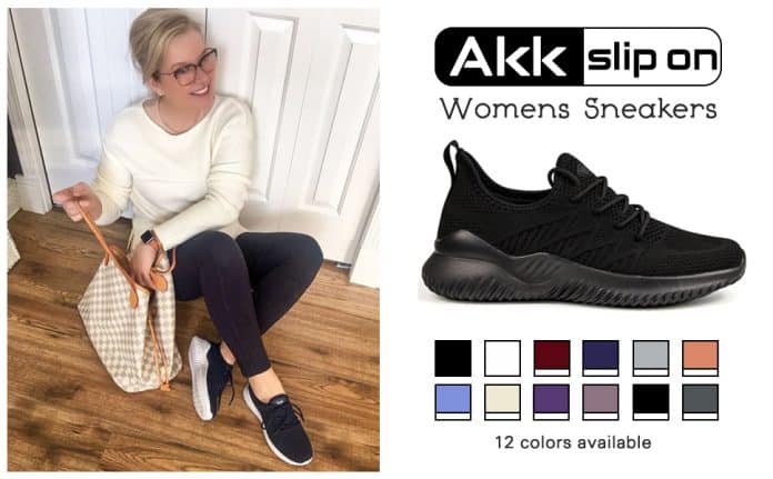 AKK Womens Athletic Walking Shoes