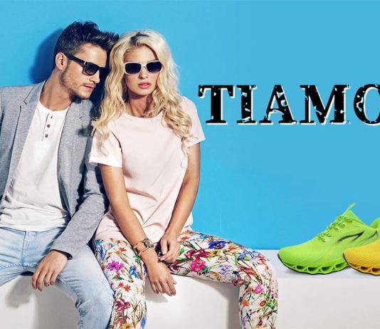 TIAMOU Men Running Shoes