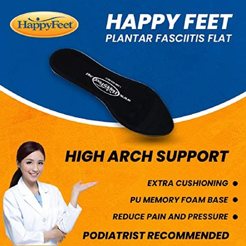 Happy Feet Plantar Fasciitis Flat Feet Orthotic High Arch