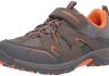 merrell unisex child trail chaser sneaker gunsmokeorange 6 big kid us