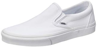 vans classic slip ons skate shoes sneakers canvas surf true white 8 men 95