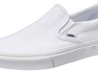 vans classic slip ons skate shoes sneakers canvas surf true white 8 men 95