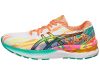 asics womens gel nimbus 23 running shoes 105 hot pinksour yuzu