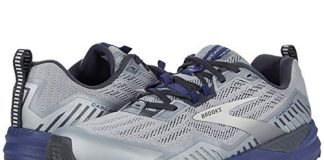 brooks cascadia 15 ebonysilverdeep cobalt 115 d m