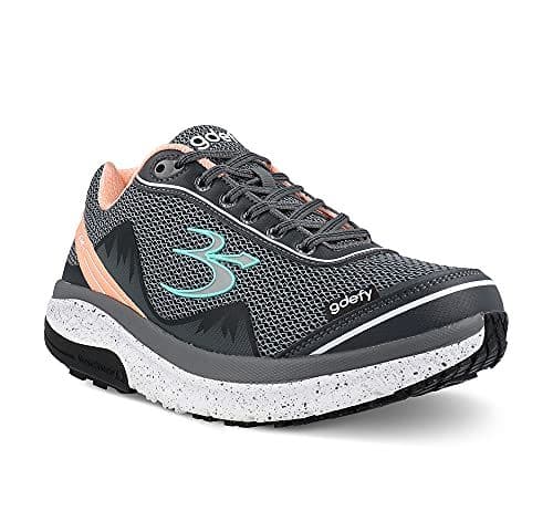 gravity defyer proven pain relief womens g defy mighty walk salmon gray