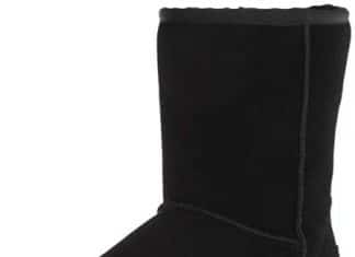 koolaburra by ugg womens koola short fashion boot black 8 us