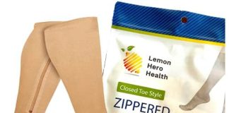 zippered compression socks closed toe 20 30mmhg with zipper safe protection 