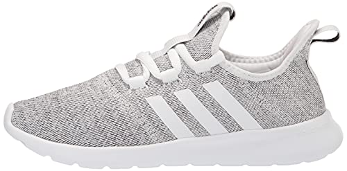 adidas womens cloud foam pure running shoe whitewhiteblack 7 medium us