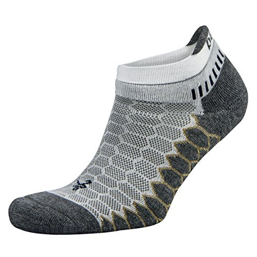 balega silver no show compression fit running socks for men and women 1