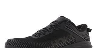 hoka one one bondi 7 mens shoes size 95 color blackblack