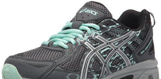 asics womens gel venture 6 running shoescastlerocksilverhoneydew75 d us