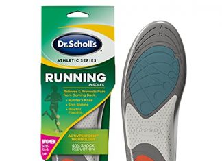 Dr. Scholl’s Running Insoles // Reduce Shock and Prevent Common Running Injuries: Runner's Knee, Plantar Fasciitis and Shin Splints (For Women's 5.5-9, also Available for Men's 7.5-10 & Men's 10.5-14)