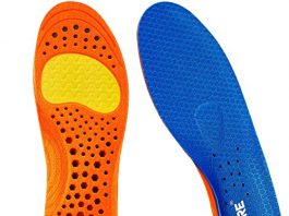 Insoles for Men and Women- Shock Absorption Cushioning Sports Comfort Inserts, Breathable Shoe Inner Soles for Running Walking,Hiking,Working