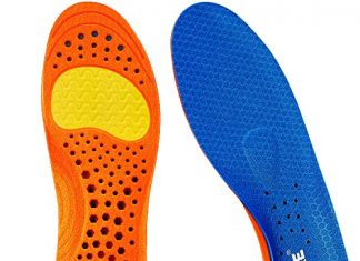 Insoles for Men and Women- Shock Absorption Cushioning Sports Comfort Inserts, Breathable Shoe Inner Soles for Running Walking,Hiking,Working