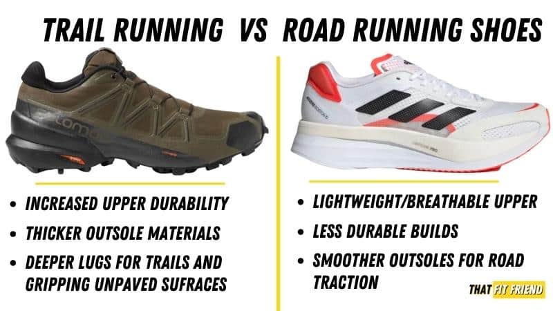 Whats The Difference Between Road And Trail Running Shoes?
