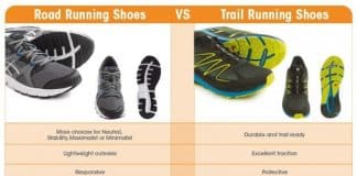 whats the difference between road and trail running shoes 4
