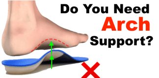 should you wear arch supports all the time