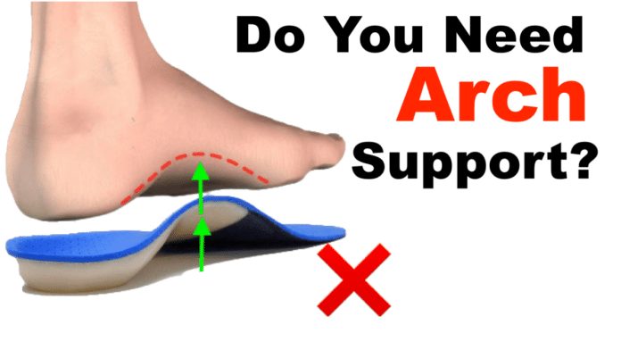 should you wear arch supports all the time