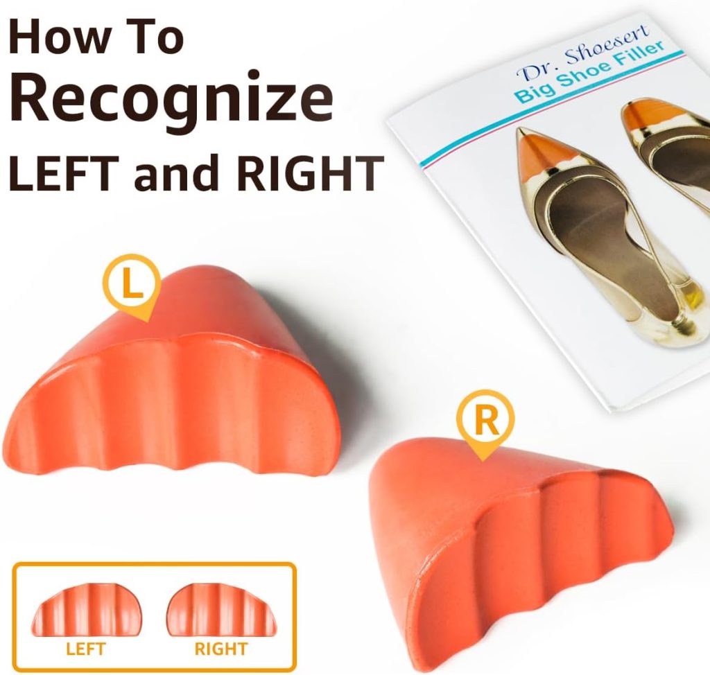 dr shoesert shoe filler inserts for loose shoe toe cushion fillers make shoes fit half size insoles adjust shoe too big