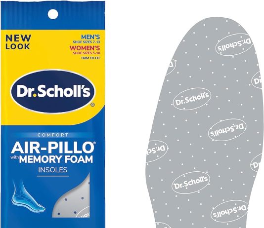 dr scholls air pillo insoles review