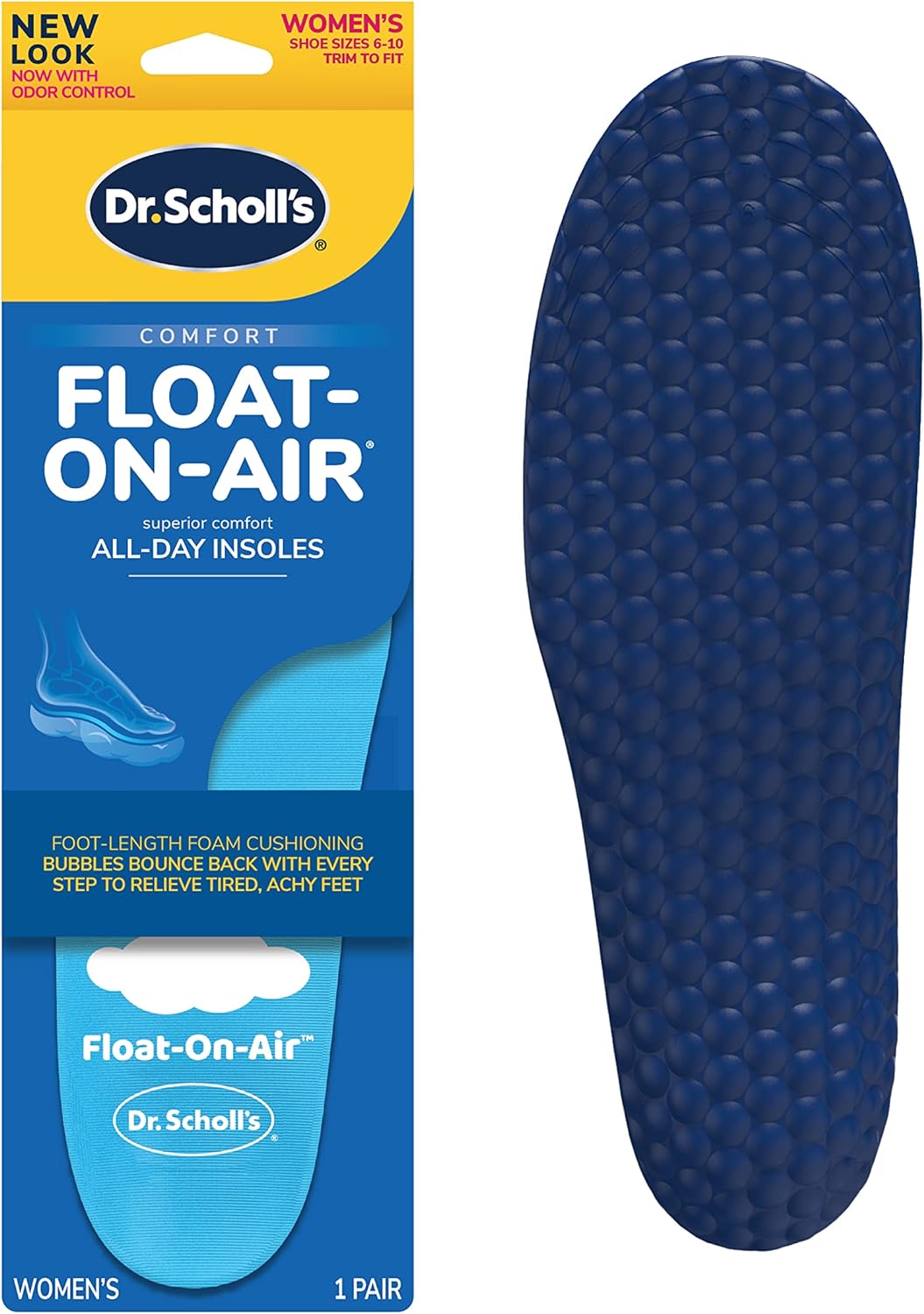 Dr. Scholls® Float-On-Air® Comfort Insoles, Women, 1 Pair, Full Length