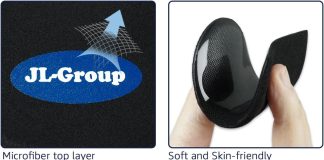 3 layer heel wedge inserts for supination over pronation microfabric adjustable corrective insoles for ankel sprains bow