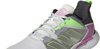 adidas mens defiant speed tennis shoe review