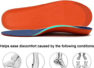 comparing 5 orthotic insoles for foot conditions