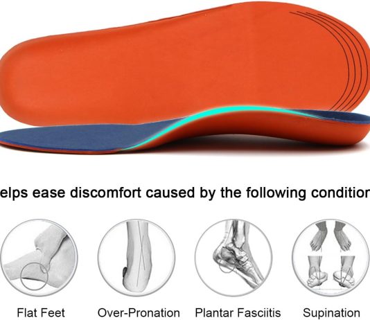 comparing 5 orthotic insoles for foot conditions