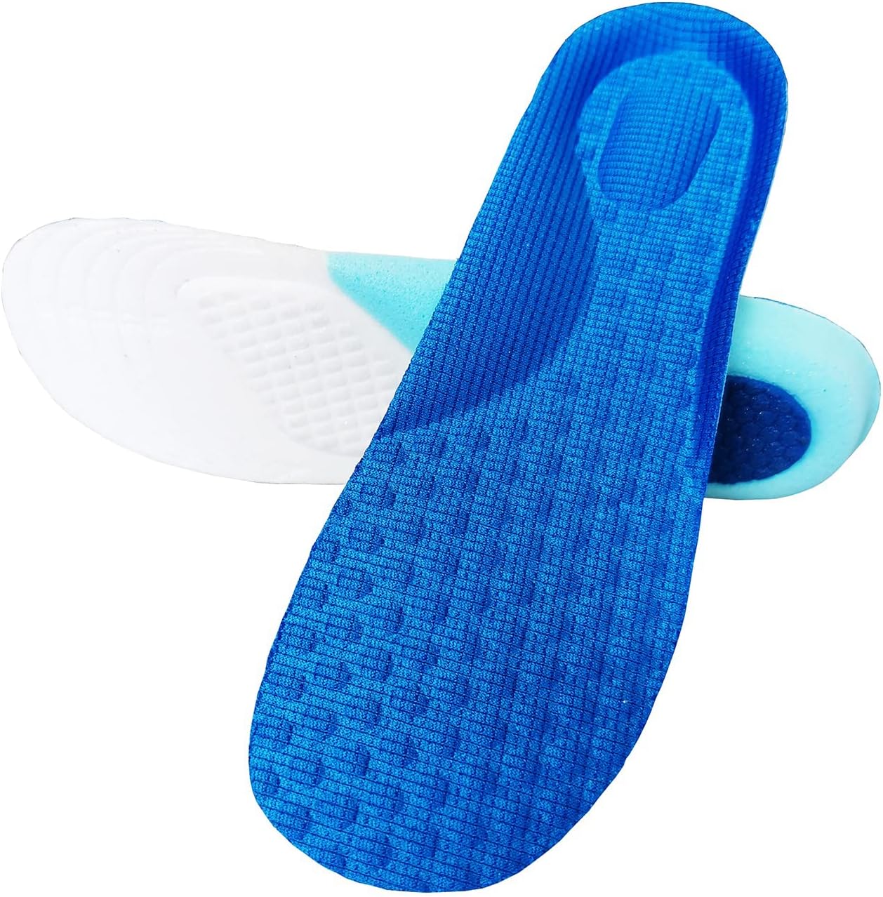 Kids Memory Foam Insoles for Arch Support and Comfort Childrens Replacement Insoles Inserts (M Little kids13-3)