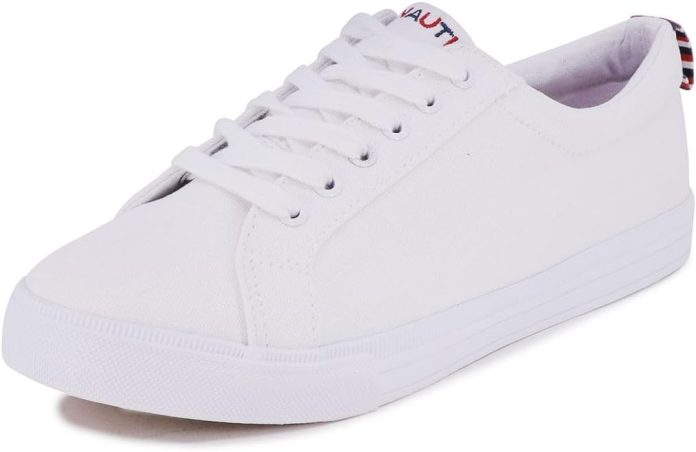 nautica women fashion sneaker lace up tennis casual shoes for ladies