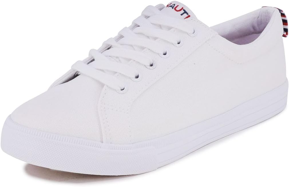 Nautica Women Fashion Sneaker Lace-Up Tennis Casual Shoes for Ladies
