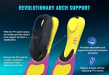 plantar fasciitis arch support insoles heavy duty arch support inserts for women men 220lbs heel arch ball of foot pain