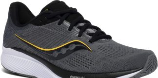 saucony mens guide 14 running shoe