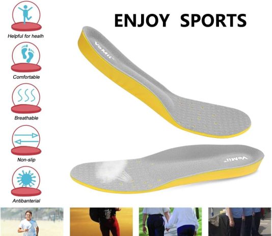 shoe insoles for women men and kids memory foam insoles comfortable sports shoe inserts for shock absorption and relieve