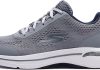 skechers mens gowalk arch fit athletic workout walking shoe with air cooled foam sneaker greynavy 12