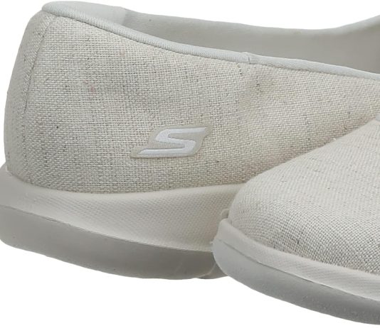 skechers womens go walk lite 136001 ballet flat