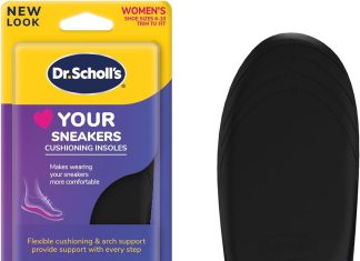 dr scholls love your sneakers full length insoles all day comfort for slip on high top sneaker prevent discomfort arch s