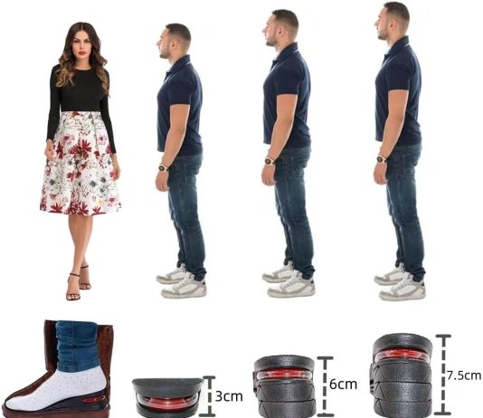 height increase insoles 4 layer air up shoe lifts elevator shoes insole 295inches 75 cm heels lift inserts for men and w
