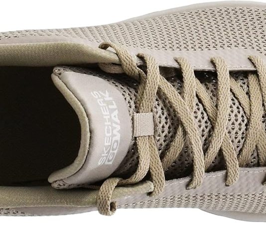 comparing skechers go walk max vs on cloud 5 sneakers