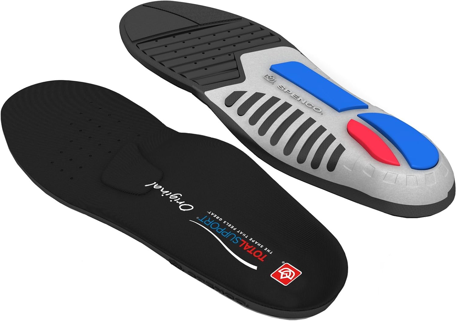 Spenco Total Support Original Insole, Womens 11-12.5/Mens 10-11.5, Insoles