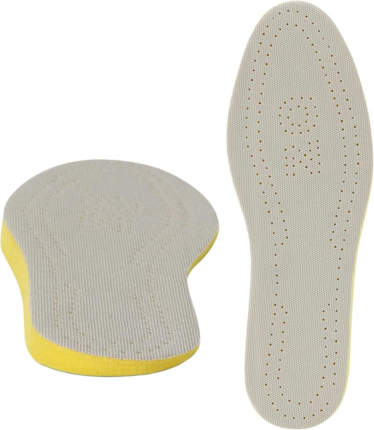 Supination Correction Insoles for Left and Right Foot Over Supination, Support Orthotic Inserts for Men and Women,Corrective Heel Inserts for Bow Legs,O/X Legs,Heel Pain(Color:Supination,Size:43-44)