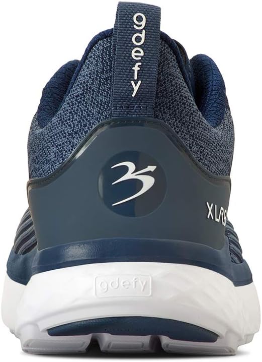 Gravity Defyer G-DEFY Mens XLR8 Run | Road Running | Wide Shoes | Pain Relief | Arch Support | Plantar Fasciitis | Foot  Knee Pain | Orthopedic | Neuropathy A5500 | Free Custom Orthotic